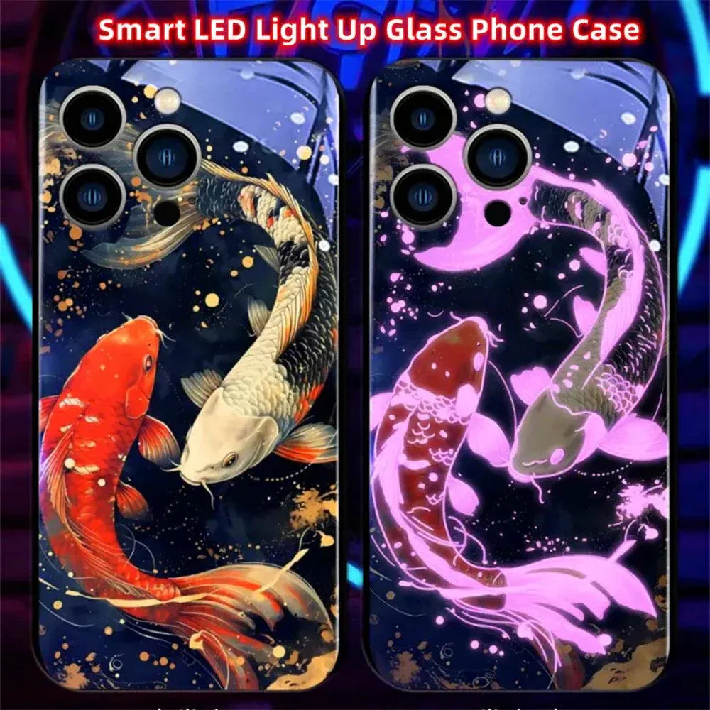 chinese-koi-fish-led-hulle-fur-iphone-131415pluspromax-phone-case-jlr-design-22 - JLR Design