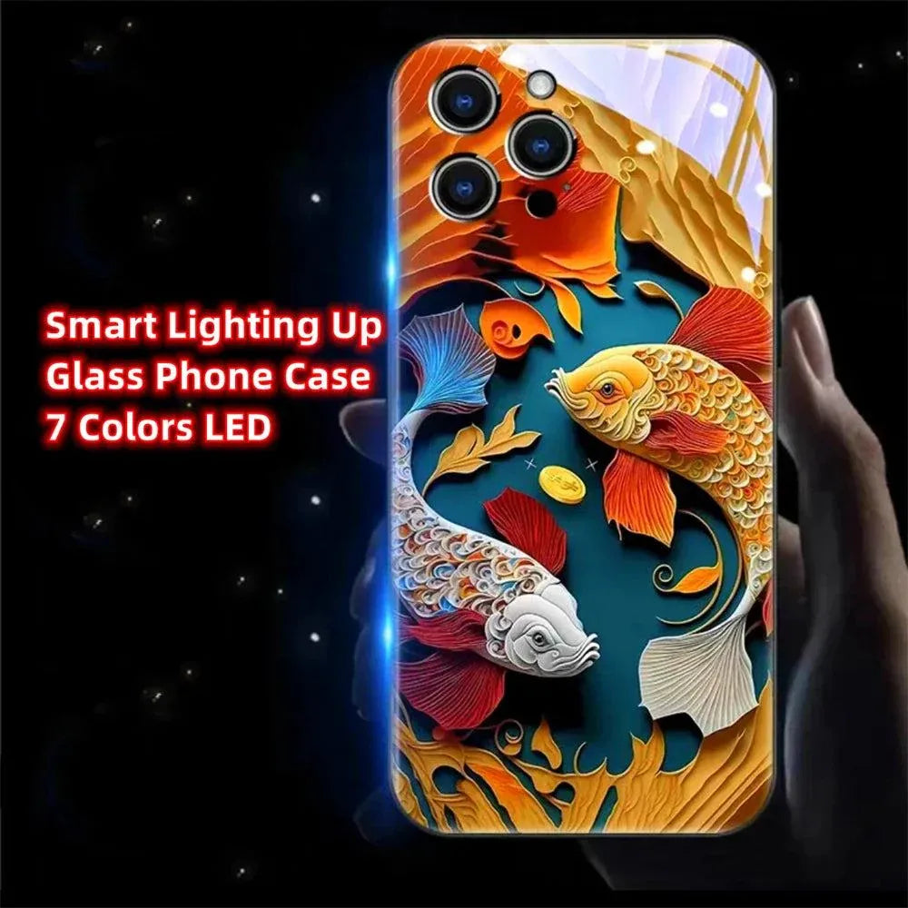 chinese-koi-fish-led-hulle-fur-iphone-131415pluspromax-phone-case-jlr-design-7 - JLR Design