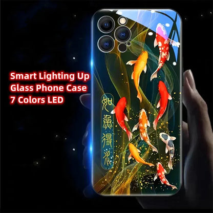 chinese-koi-fish-led-hulle-fur-iphone-131415pluspromax-phone-case-jlr-design-8 - JLR Design