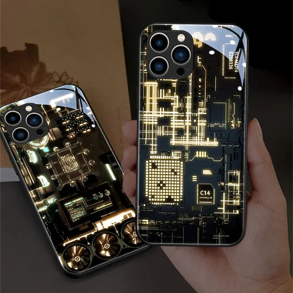 circuit-board-led-hulle-fur-iphone-131415pluspromax-phone-case-jlr-design-11 - JLR Design
