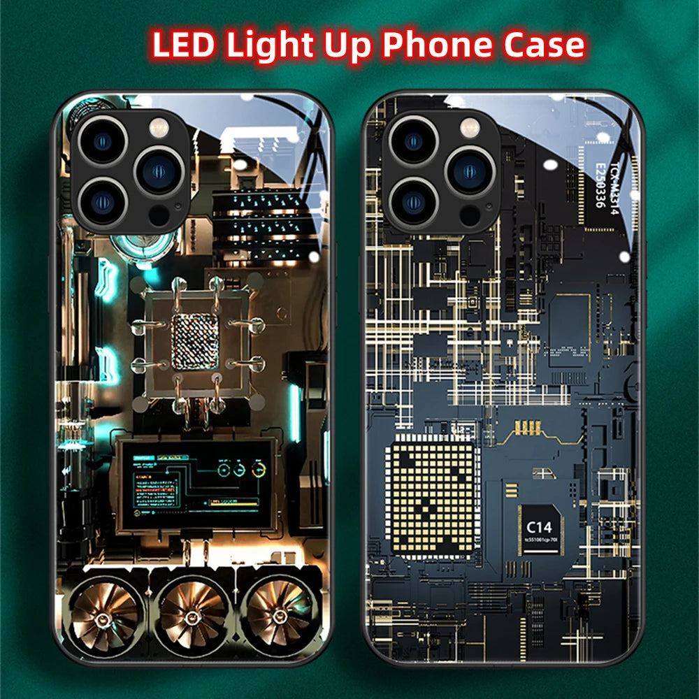 circuit-board-led-hulle-fur-iphone-131415pluspromax-phone-case-jlr-design-9 - JLR Design
