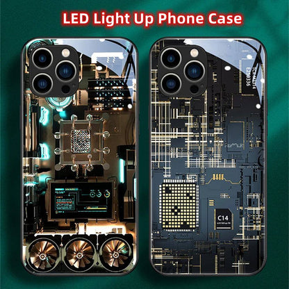 circuit-board-led-hulle-fur-iphone-131415pluspromax-phone-case-jlr-design-9 - JLR Design