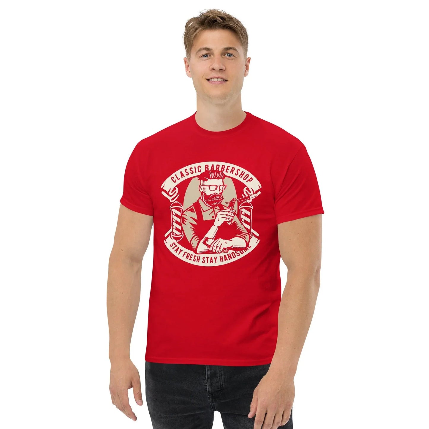 classic-barbershop-herren-t-shirt-t-shirt-jlr-design-13 - JLR Design