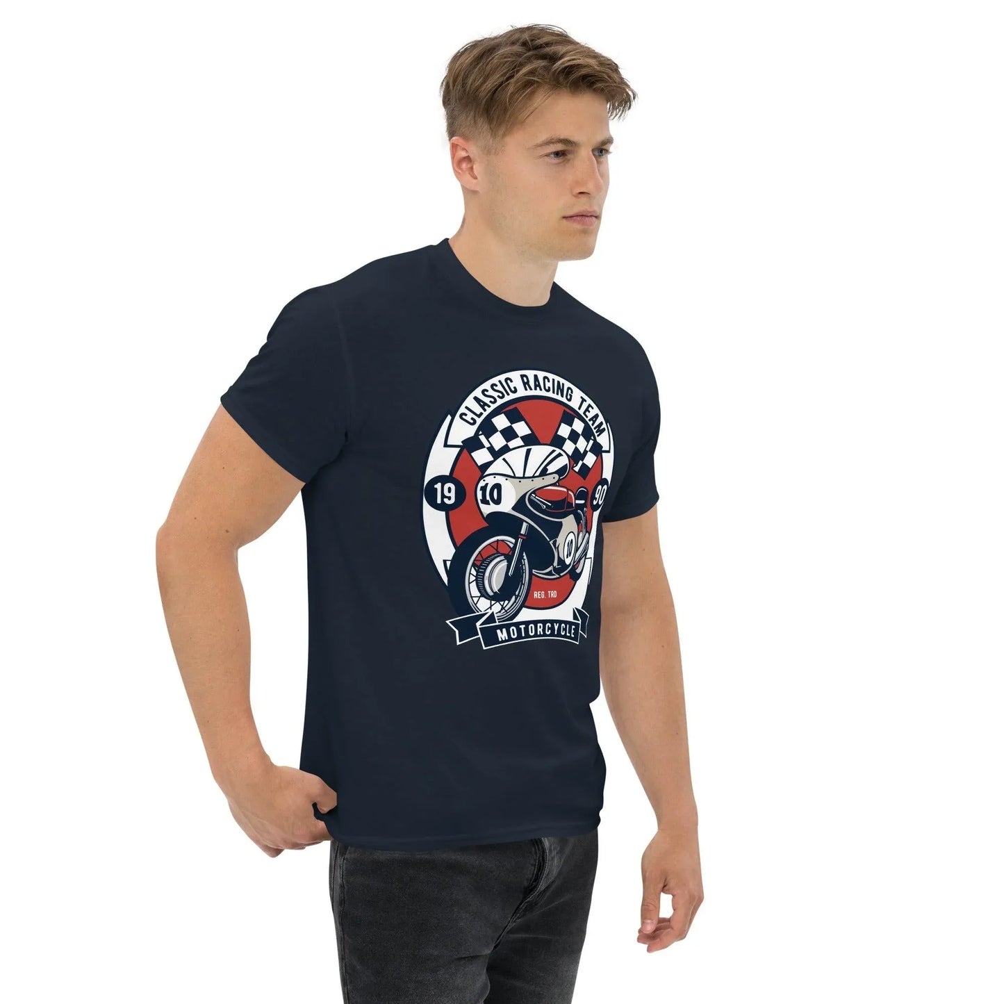 classic-racing-team-motorcycle-herren-t-shirt-t-shirt-jlr-design-10 - JLR Design