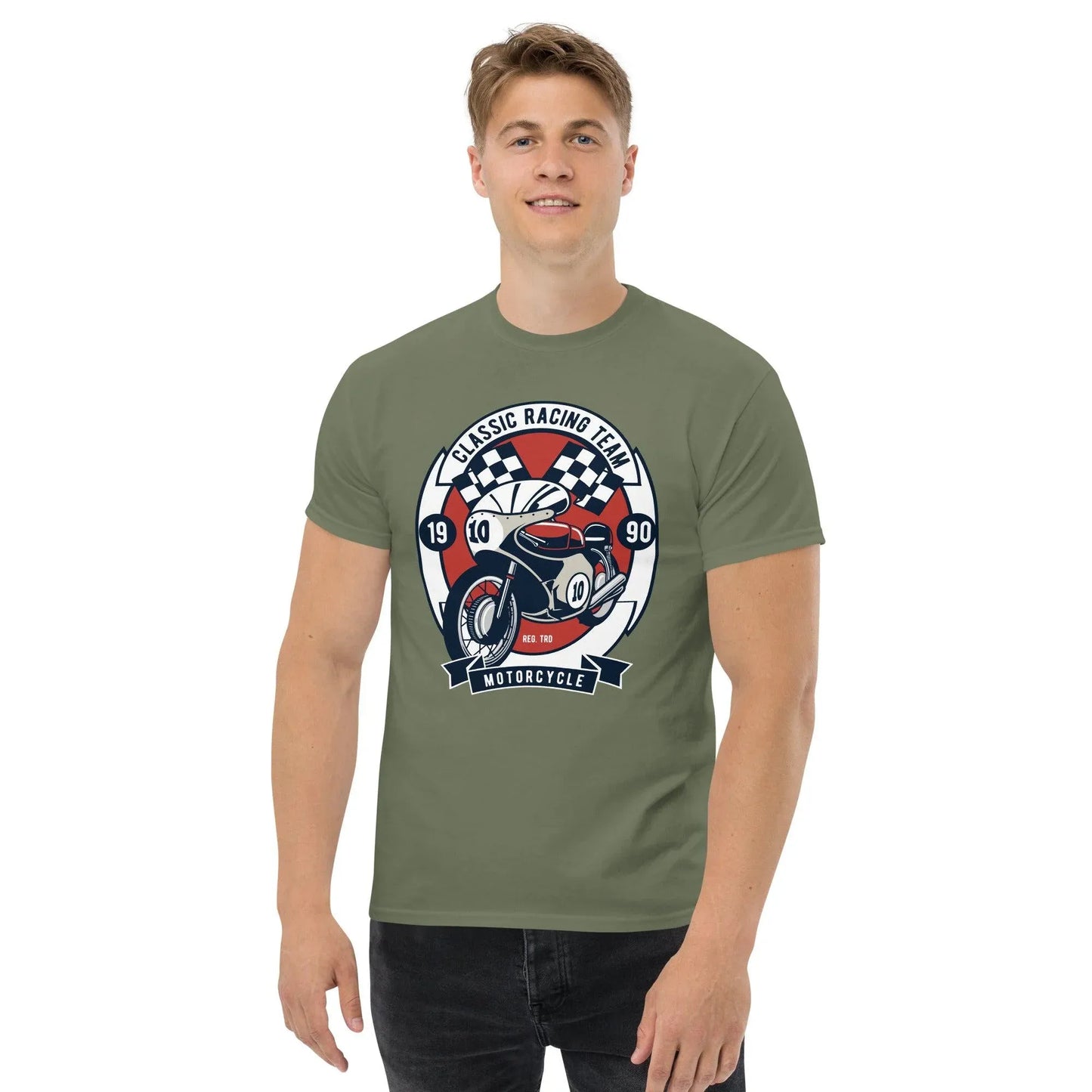 classic-racing-team-motorcycle-herren-t-shirt-t-shirt-jlr-design-22 - JLR Design