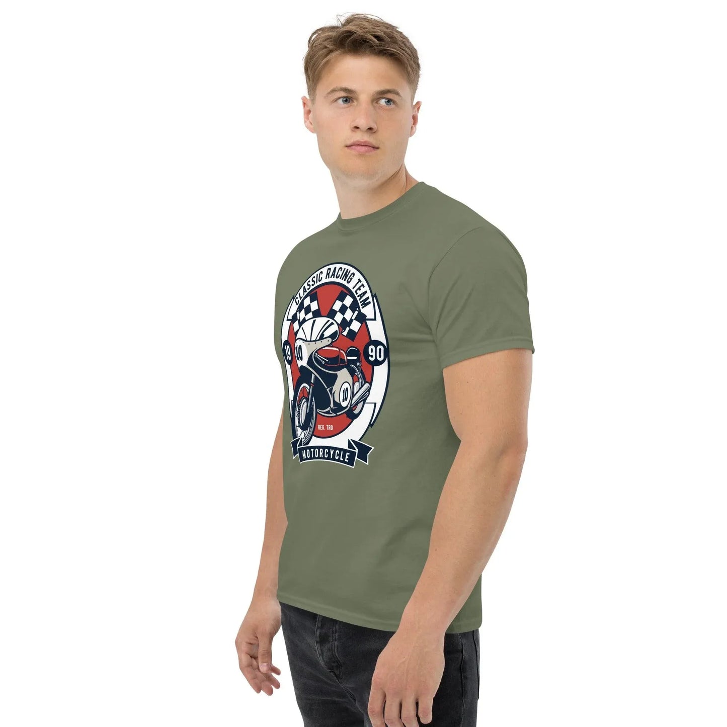 classic-racing-team-motorcycle-herren-t-shirt-t-shirt-jlr-design-23 - JLR Design
