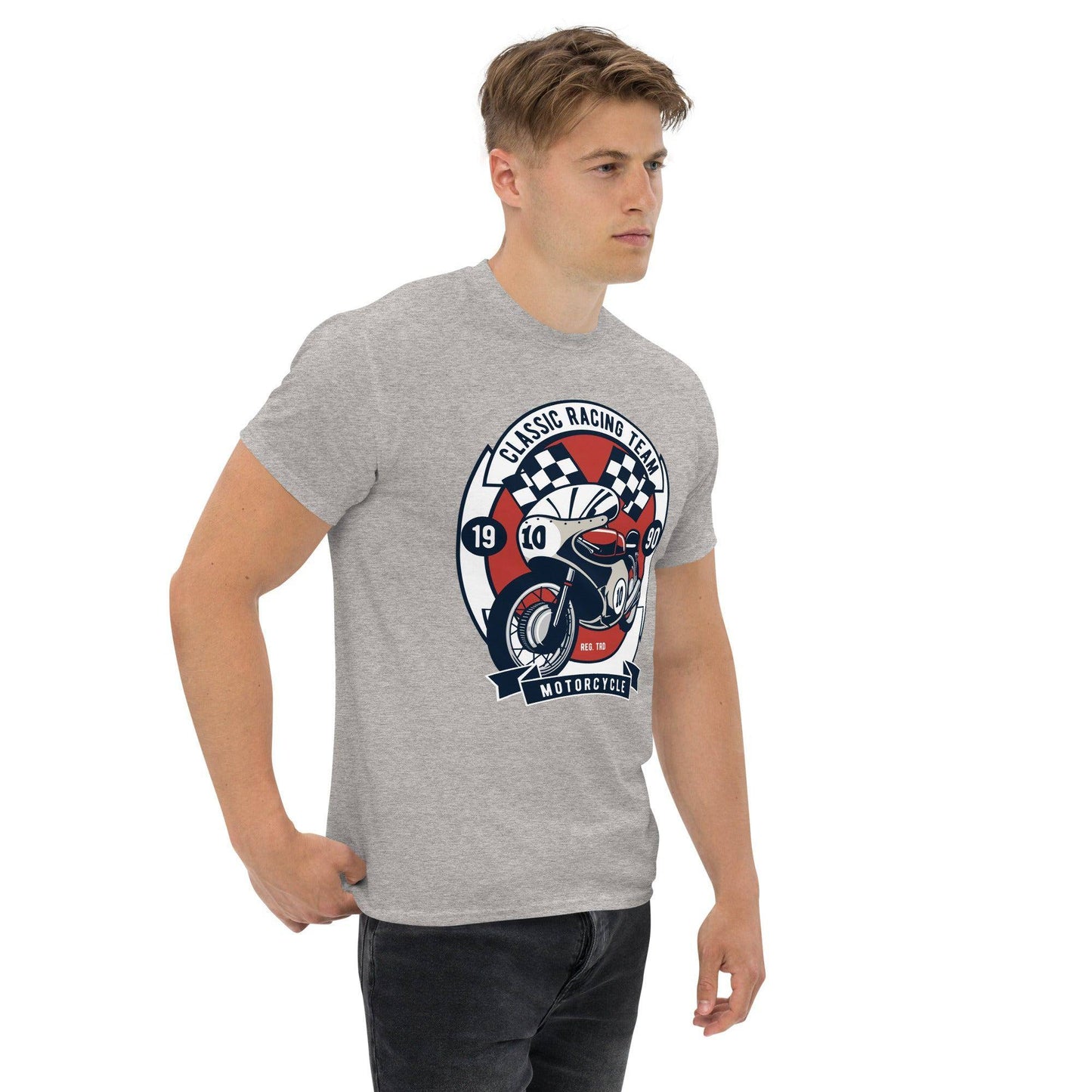 classic-racing-team-motorcycle-herren-t-shirt-t-shirt-jlr-design-30 - JLR Design