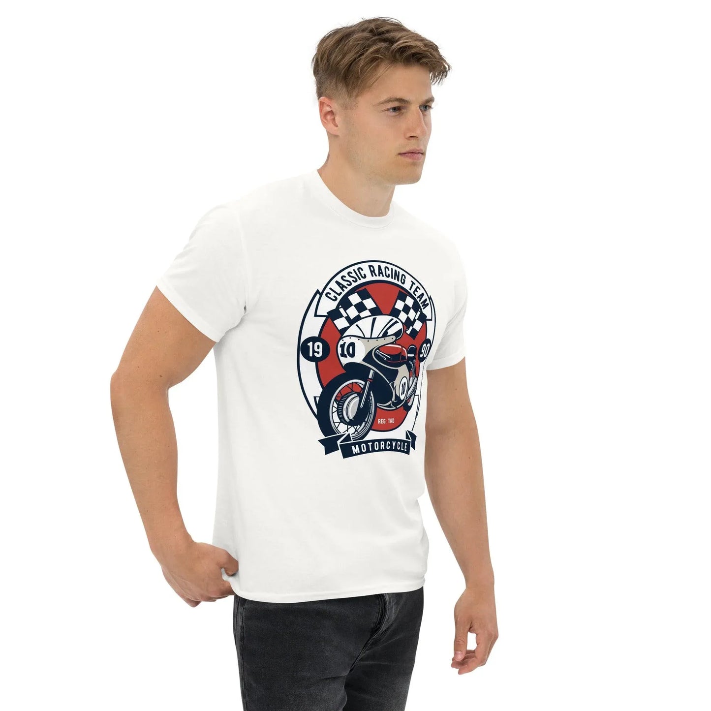 classic-racing-team-motorcycle-herren-t-shirt-t-shirt-jlr-design-33 - JLR Design