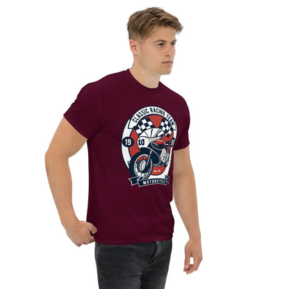 classic-racing-team-motorcycle-herren-t-shirt-t-shirt-jlr-design-4 - JLR Design
