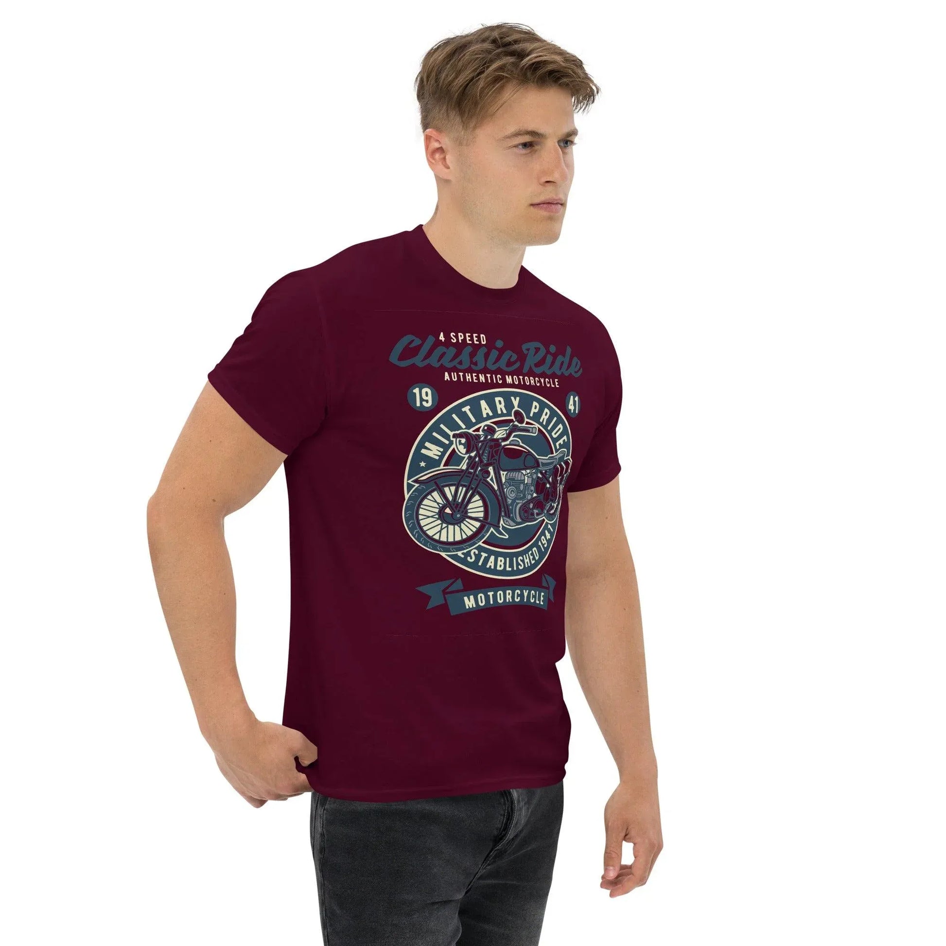 classic-ride-motorcycle-herren-t-shirt-t-shirt-jlr-design-4 - JLR Design