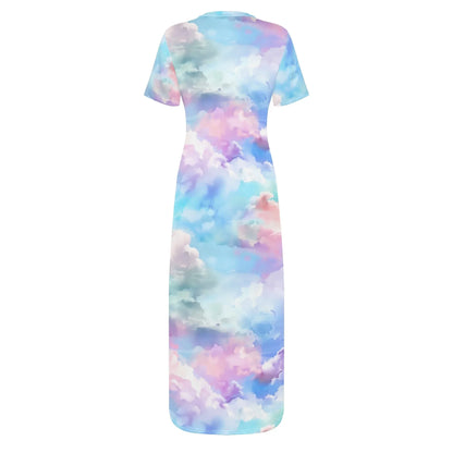 clouds-short-sleeve-long-dress-long-dress-jlr-design-4 - JLR Design