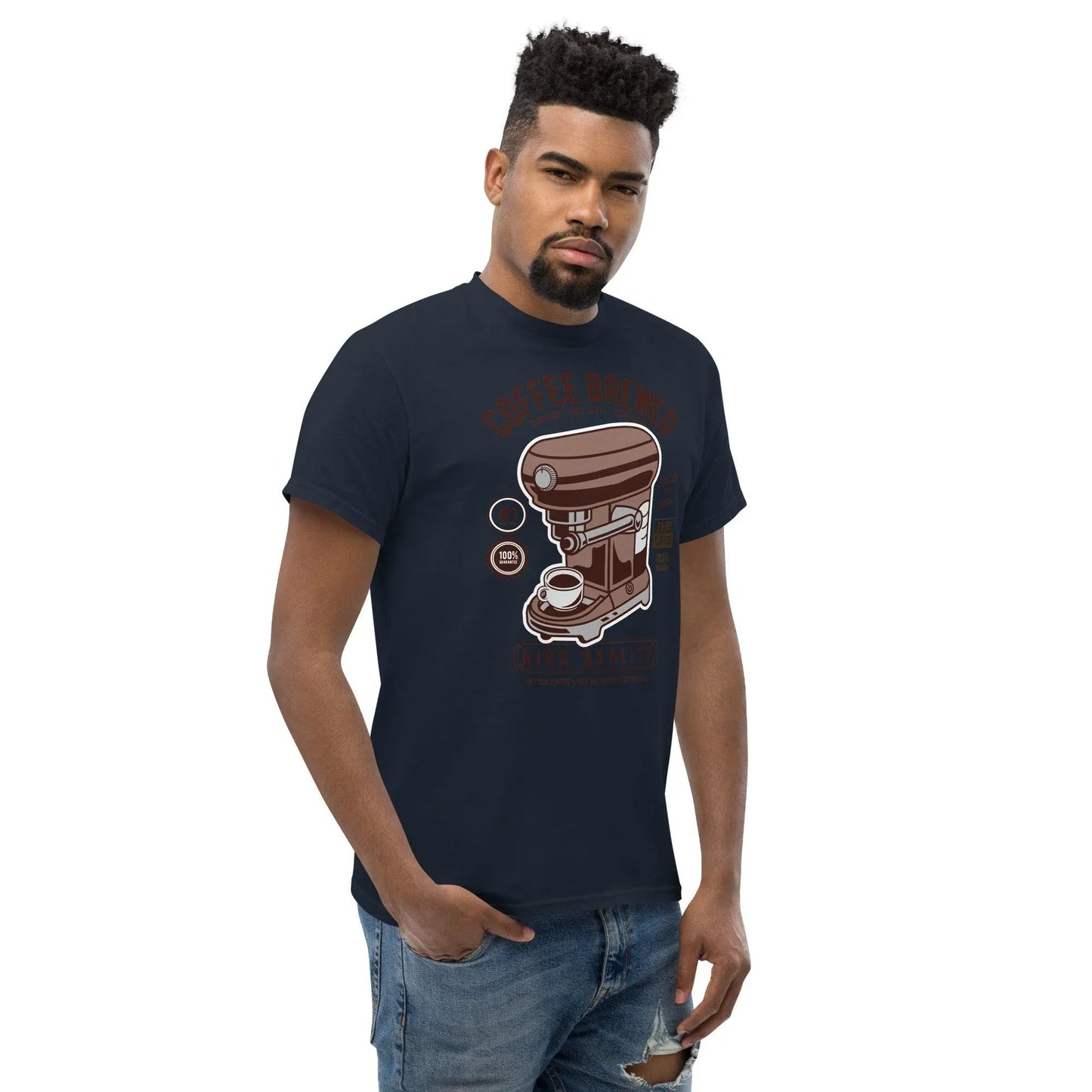 coffee-brewed-herren-t-shirt-t-shirt-jlr-design-13 - JLR Design