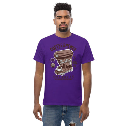 coffee-brewed-herren-t-shirt-t-shirt-jlr-design-14 - JLR Design