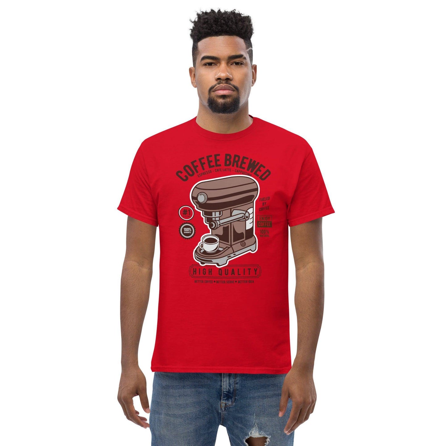 coffee-brewed-herren-t-shirt-t-shirt-jlr-design-18 - JLR Design