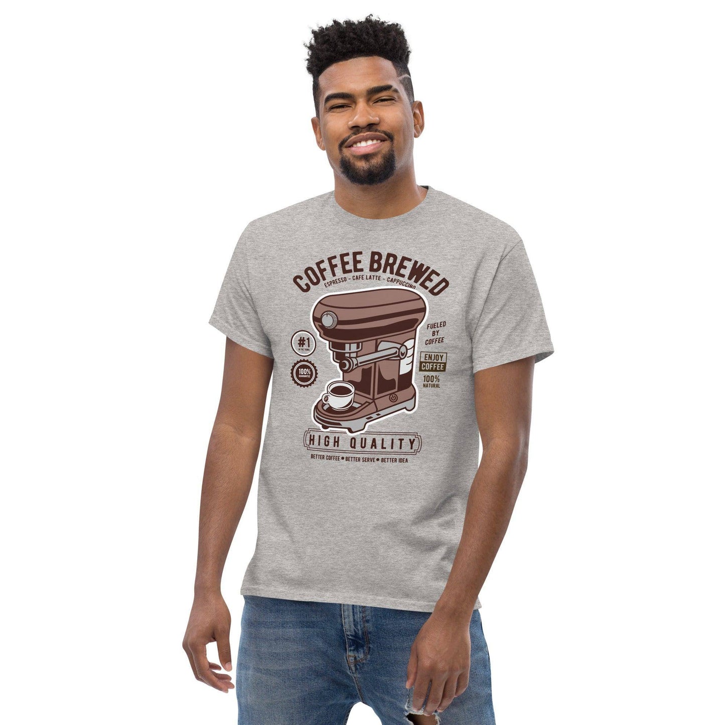 coffee-brewed-herren-t-shirt-t-shirt-jlr-design-39 - JLR Design