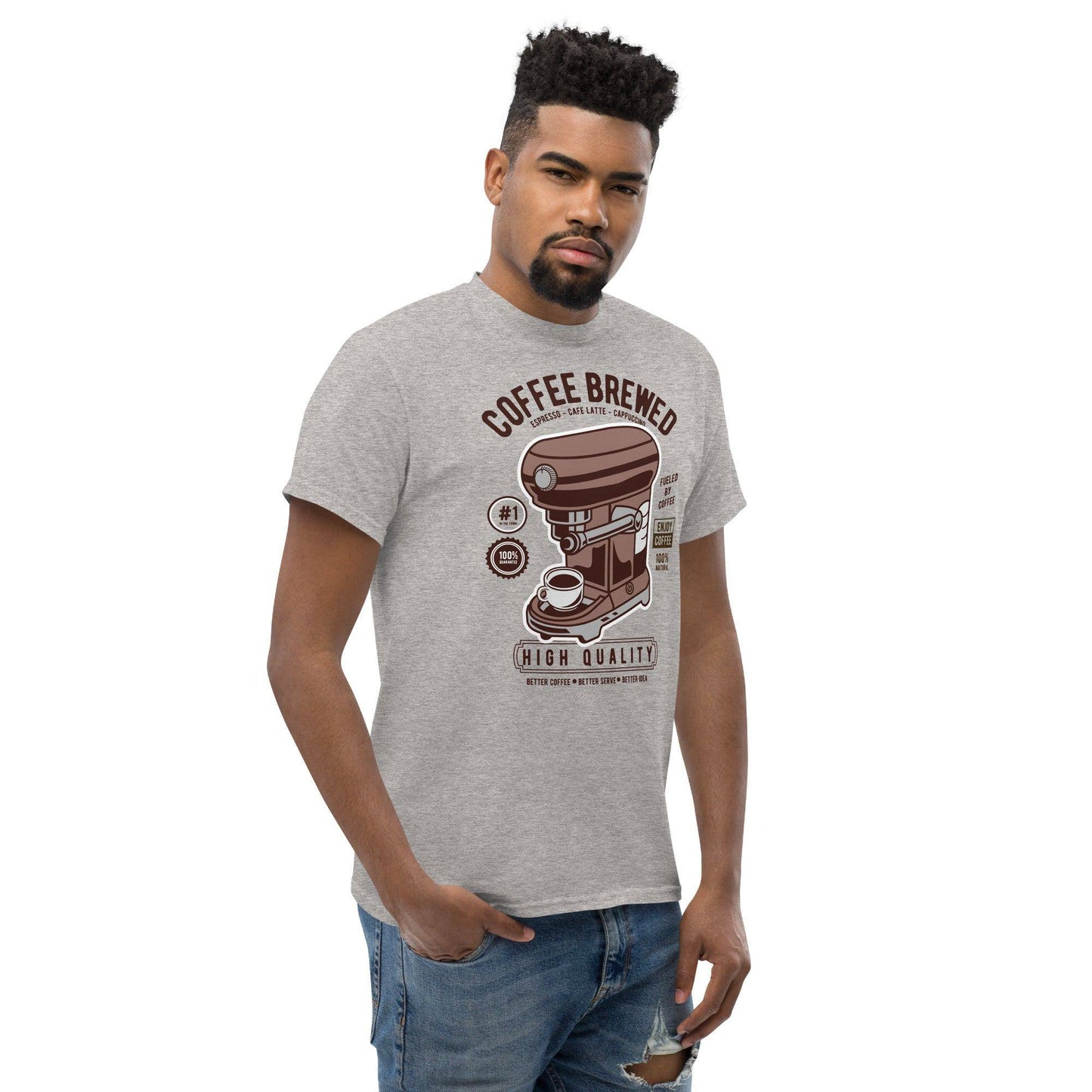 coffee-brewed-herren-t-shirt-t-shirt-jlr-design-41 - JLR Design