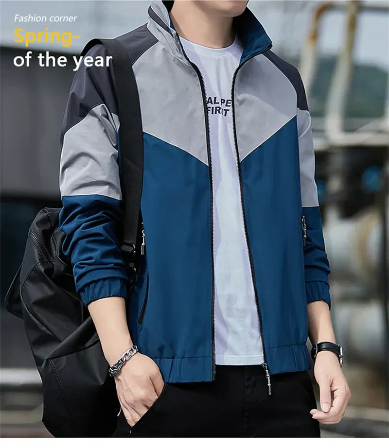 colorblock-sportjacke-fur-herren-stehkragen-jacke-jlr-design-11 - JLR Design