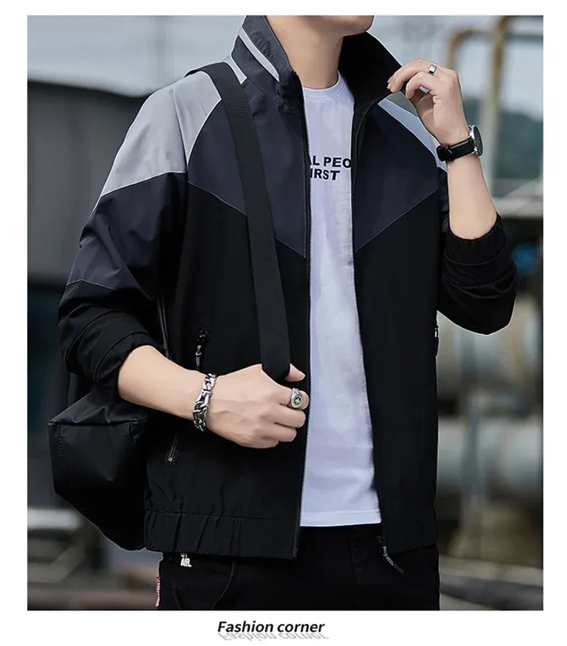 colorblock-sportjacke-fur-herren-stehkragen-jacke-jlr-design-12 - JLR Design