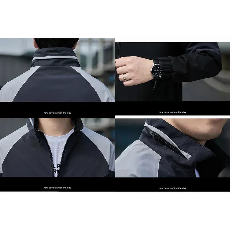 colorblock-sportjacke-fur-herren-stehkragen-jacke-jlr-design-3 - JLR Design