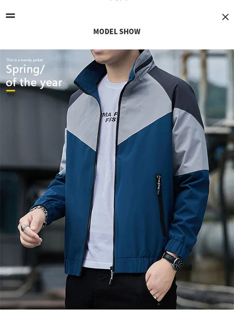 colorblock-sportjacke-fur-herren-stehkragen-jacke-jlr-design-9 - JLR Design