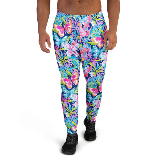 colorful-butterflies-v1-herren-jogginghose-jogginghose-jlr-design-1 - JLR Design