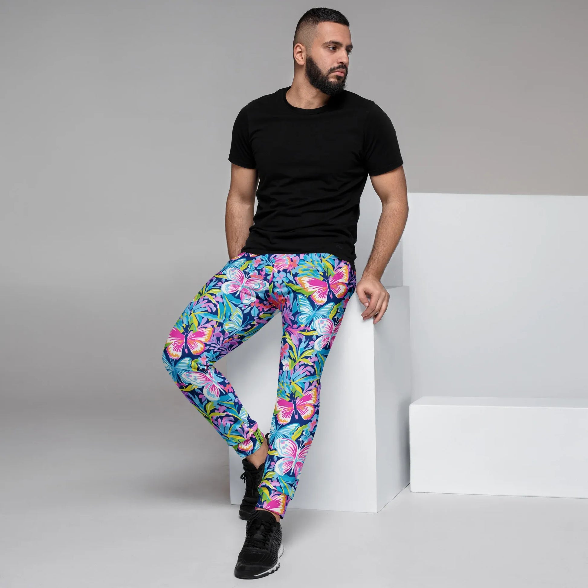 colorful-butterflies-v1-herren-jogginghose-jogginghose-jlr-design-6 - JLR Design