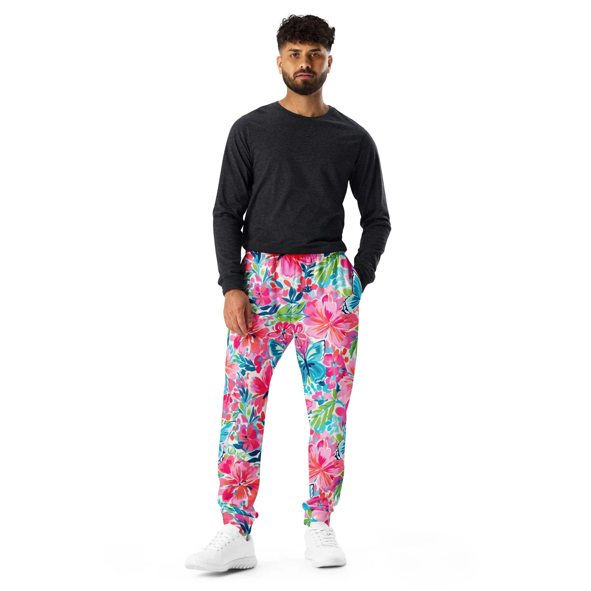 colorful-butterflies-v2-herren-jogginghose-jogginghose-jlr-design-3 - JLR Design