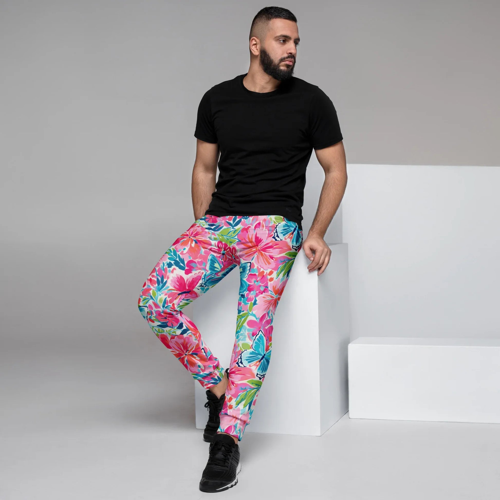 colorful-butterflies-v2-herren-jogginghose-jogginghose-jlr-design-6 - JLR Design