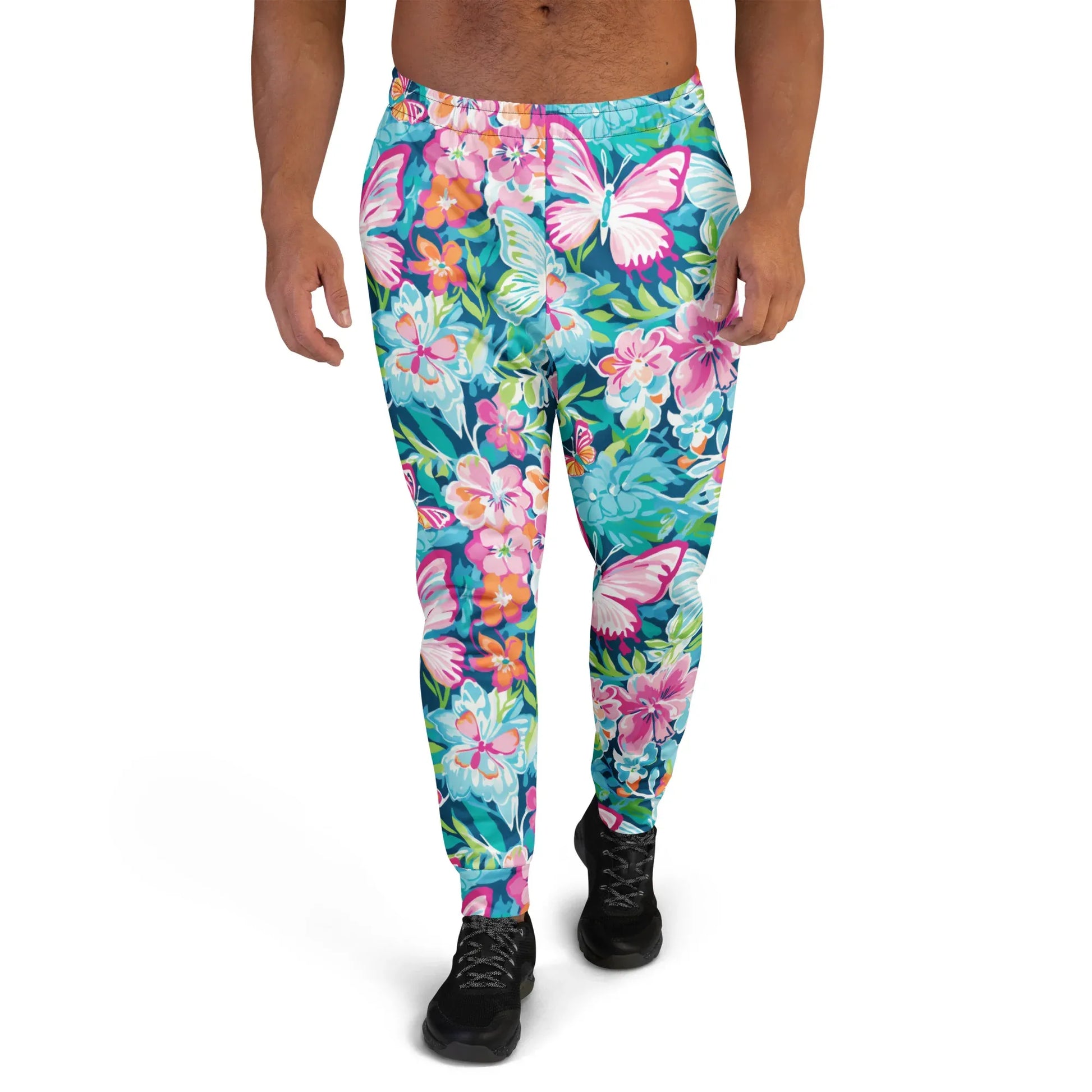 colorful-butterflies-v3-herren-jogginghose-jogginghose-jlr-design-1 - JLR Design