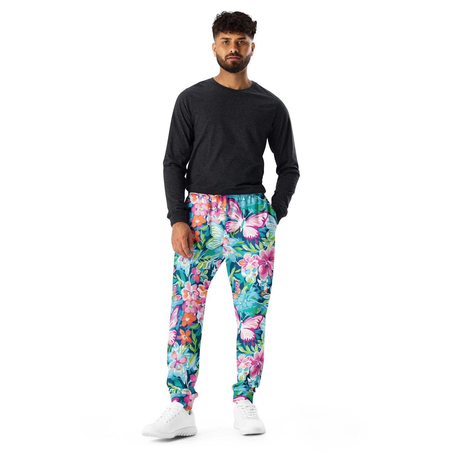 colorful-butterflies-v3-herren-jogginghose-jogginghose-jlr-design-3 - JLR Design