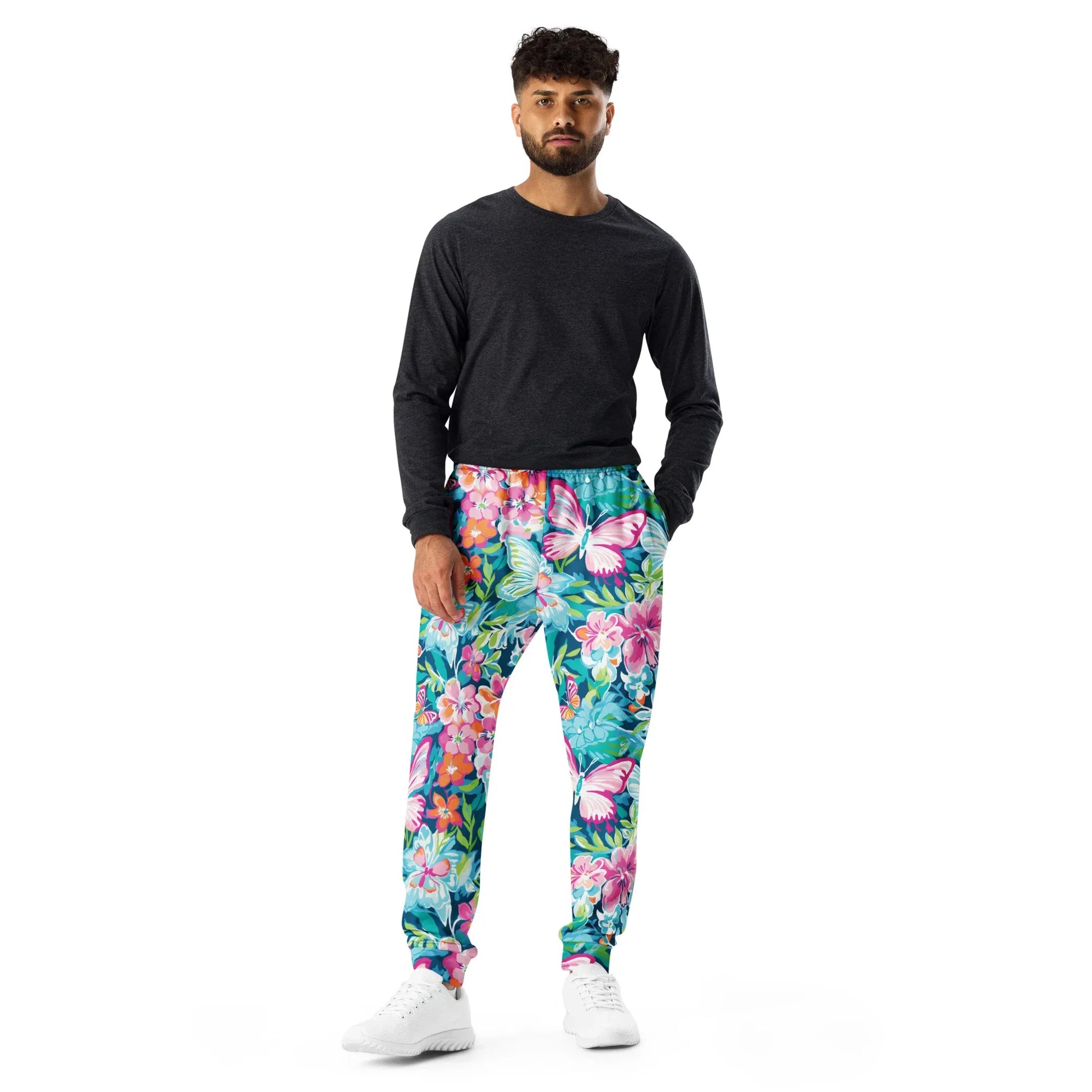 colorful-butterflies-v3-herren-jogginghose-jogginghose-jlr-design-3 - JLR Design