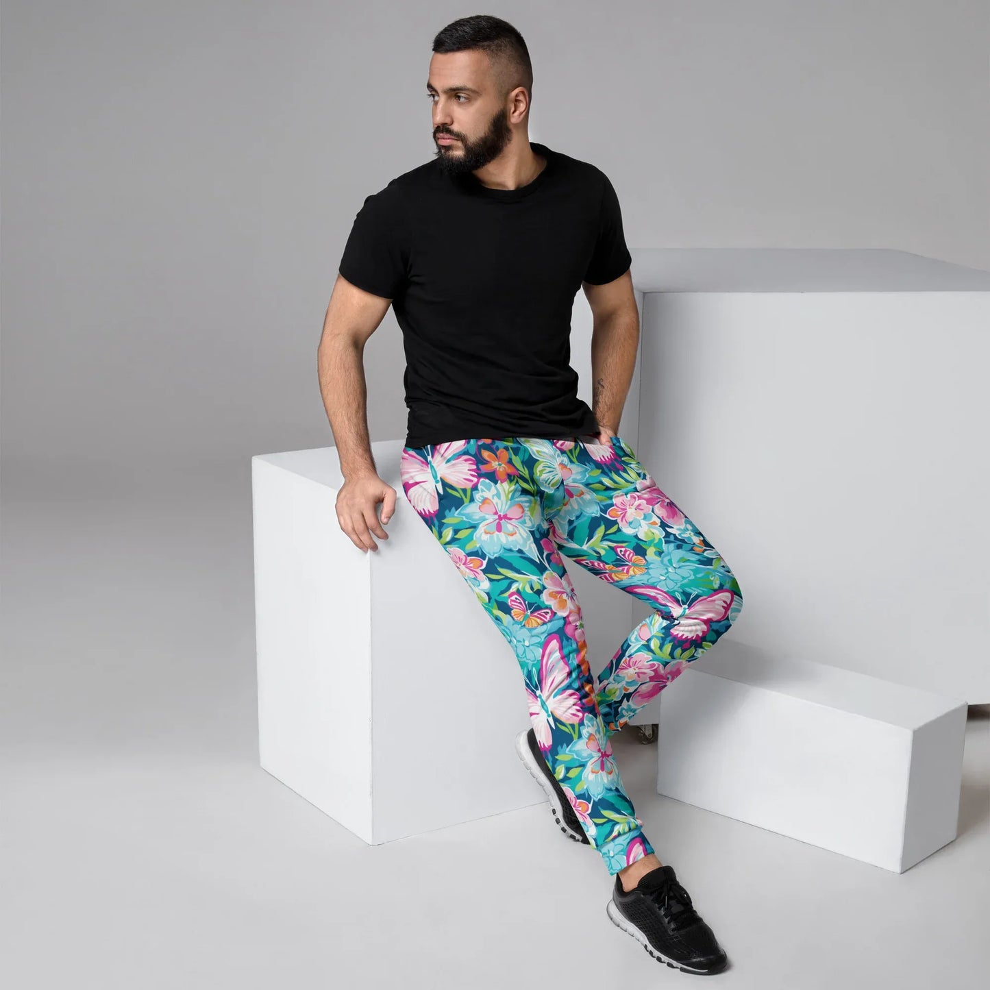 colorful-butterflies-v3-herren-jogginghose-jogginghose-jlr-design-7 - JLR Design