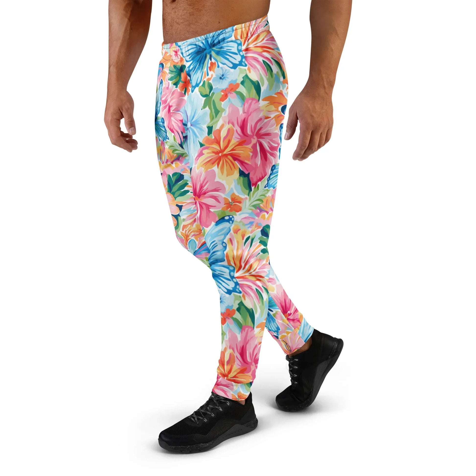 colorful-butterflies-v4-herren-jogginghose-jogginghose-jlr-design-10 - JLR Design