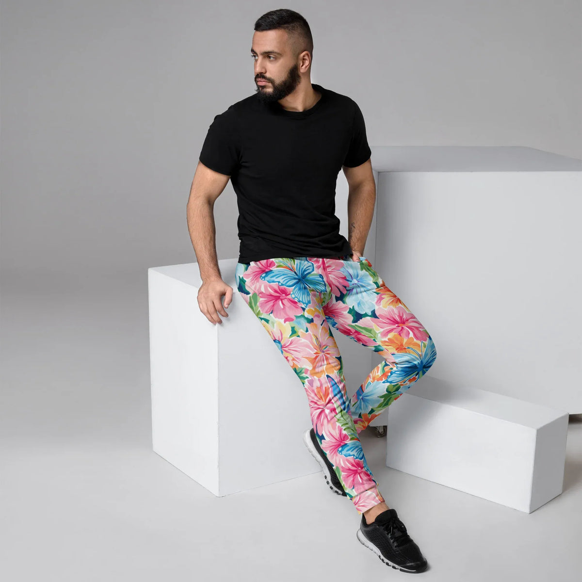 colorful-butterflies-v4-herren-jogginghose-jogginghose-jlr-design-jlr-design-de-7 - JLR Design