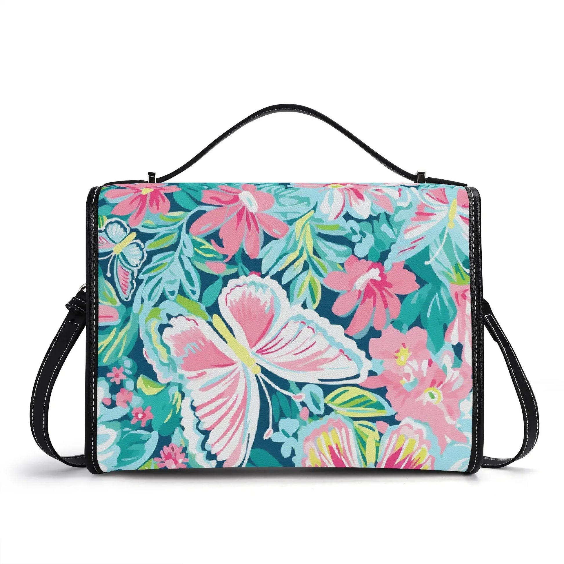 colorful-butterfly-v1-satchel-bag-umhangetasche-umhangetasche-jlr-design-3 - JLR Design