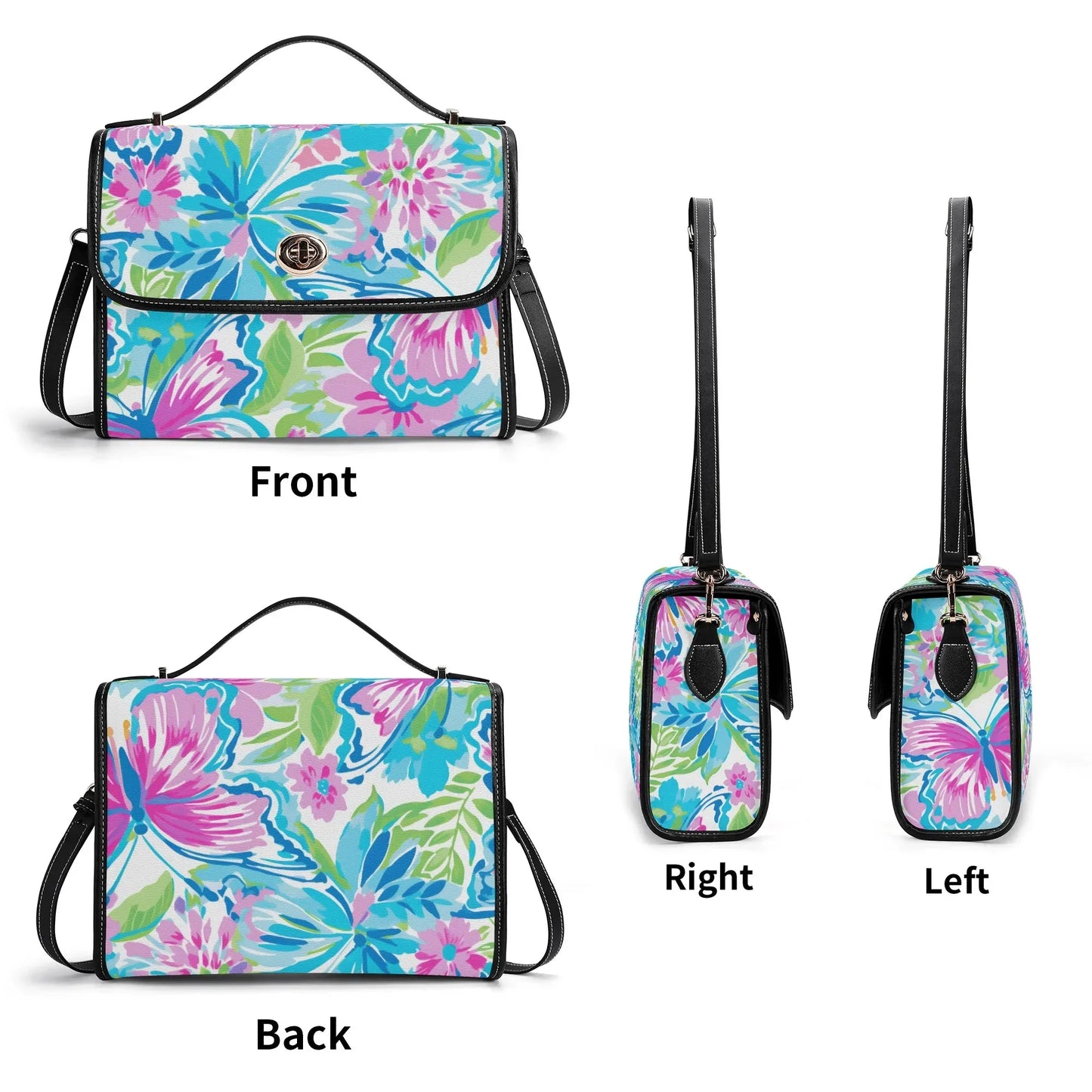colorful-butterfly-v2-satchel-bag-umhangetasche-umhangetasche-jlr-design-9 - JLR Design