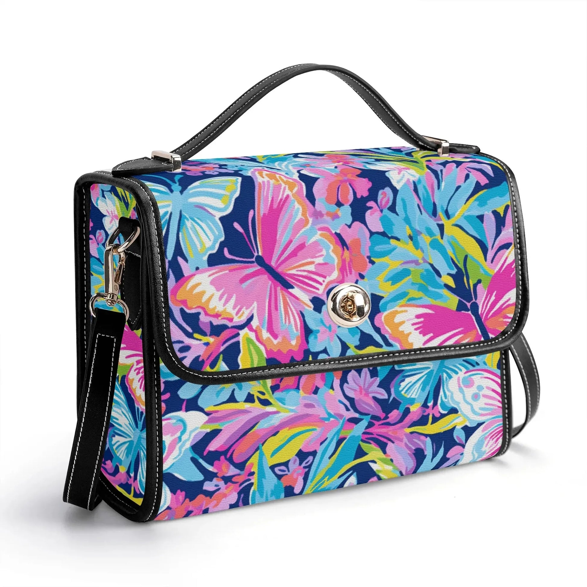 colorful-butterfly-v3-satchel-bag-umhangetasche-umhangetasche-jlr-design-2 - JLR Design