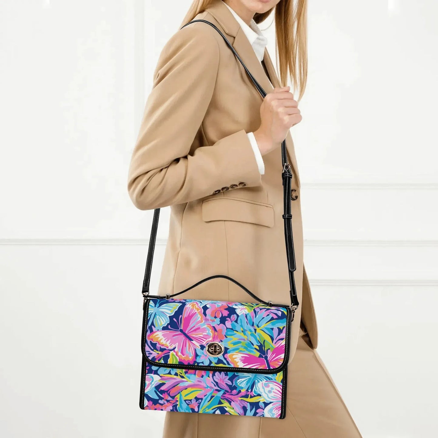 colorful-butterfly-v3-satchel-bag-umhangetasche-umhangetasche-jlr-design-7 - JLR Design