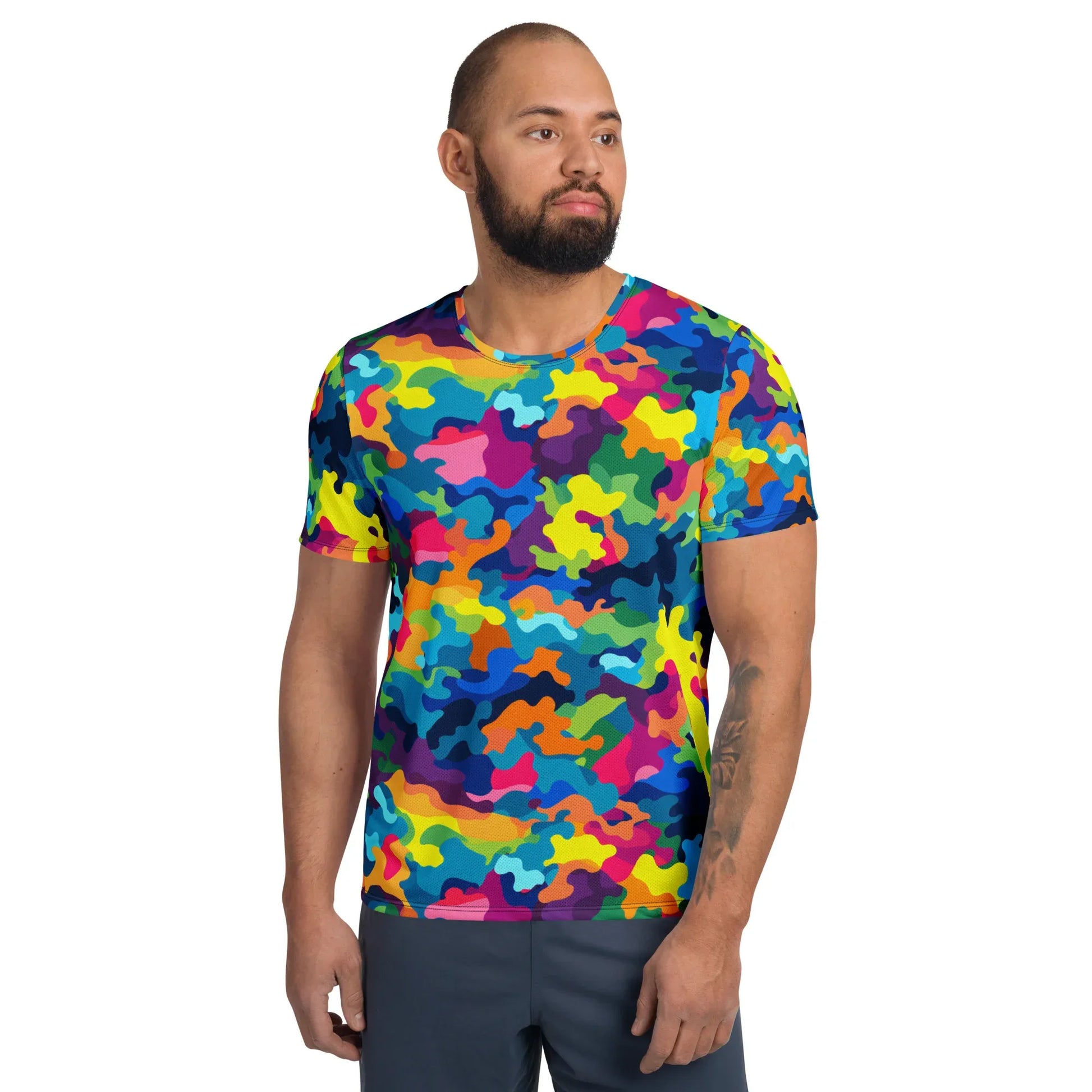 colorful-camouflage-v2-sport-t-shirt-fur-herren-sport-t-shirt-jlr-design-1 - JLR Design