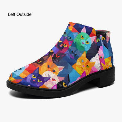 colorful-cats-elegante-reissverschluss-stiefeletten-stiefeletten-jlr-design-1 - JLR Design