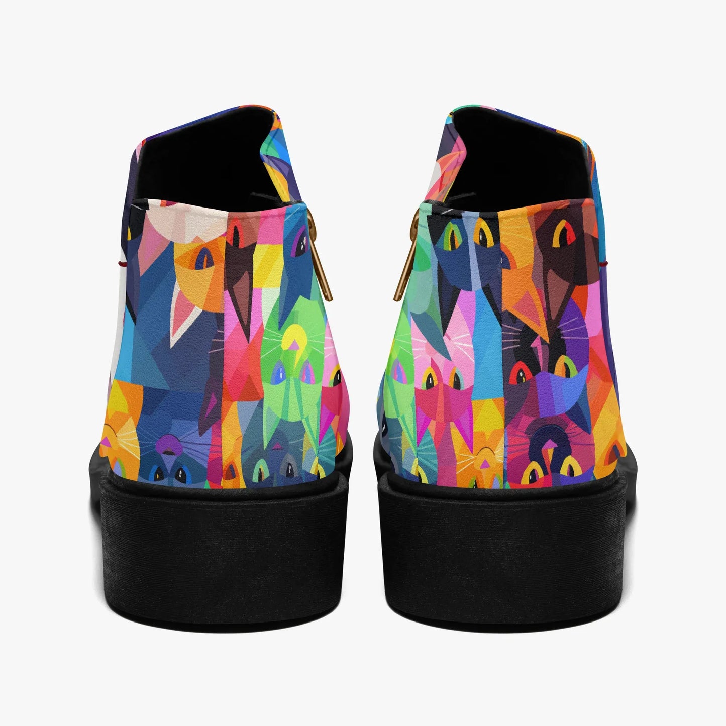 colorful-cats-elegante-reissverschluss-stiefeletten-stiefeletten-jlr-design-2 - JLR Design