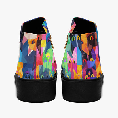 colorful-cats-elegante-reissverschluss-stiefeletten-stiefeletten-jlr-design-2 - JLR Design