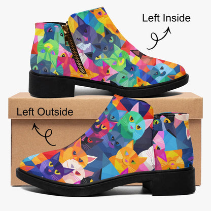 colorful-cats-elegante-reissverschluss-stiefeletten-stiefeletten-jlr-design-4 - JLR Design