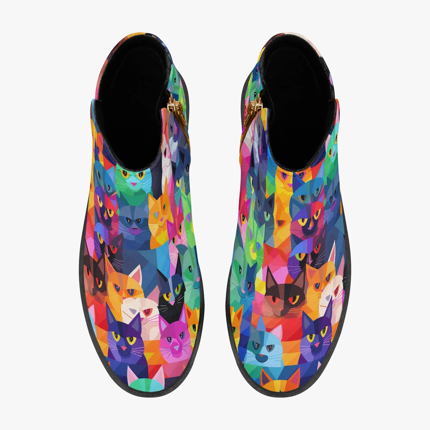 colorful-cats-elegante-reissverschluss-stiefeletten-stiefeletten-jlr-design-7 - JLR Design
