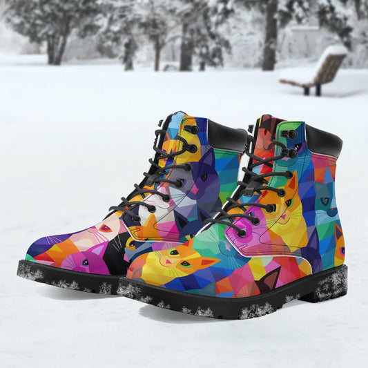colorful-cats-leder-boots-or-stylische-und-warme-winterstiefel-boots-jlr-design-1 - JLR Design