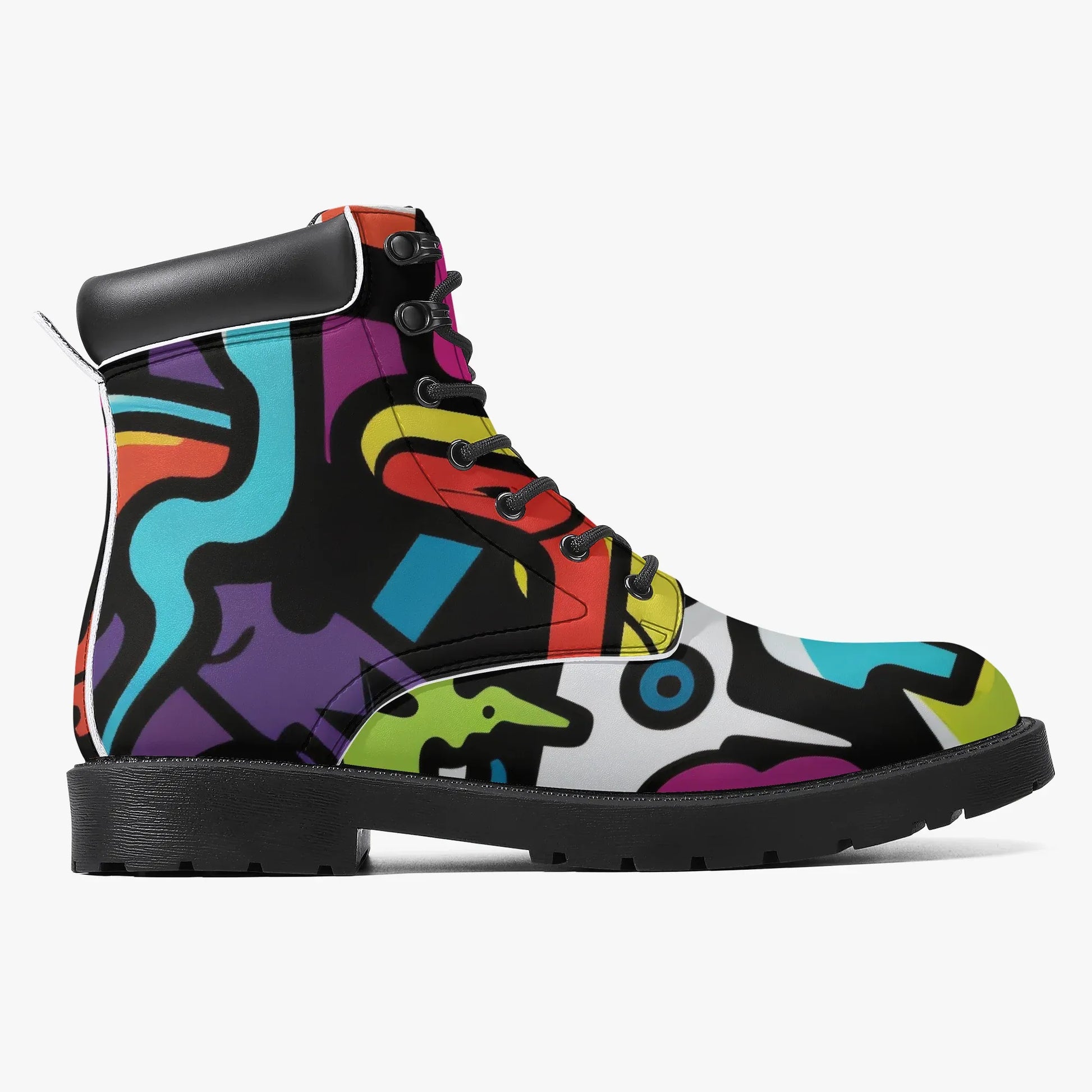 colorful-graffiti-v1-leder-boots-or-stylische-und-warme-winterstiefel-boots-jlr-design-3 - JLR Design