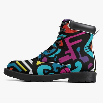 colorful-graffiti-v2-leder-boots-or-stylische-und-warme-winterstiefel-boots-jlr-design-6 - JLR Design