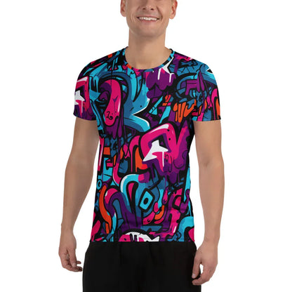 colorful-graffiti-v2-sport-t-shirt-fur-herren-sport-t-shirt-jlr-design-1 - JLR Design