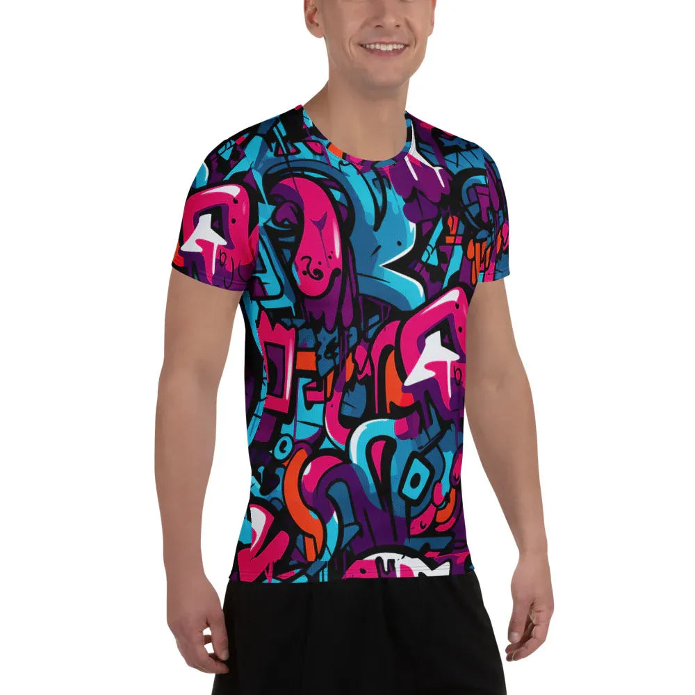colorful-graffiti-v2-sport-t-shirt-fur-herren-sport-t-shirt-jlr-design-10 - JLR Design