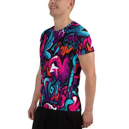 colorful-graffiti-v2-sport-t-shirt-fur-herren-sport-t-shirt-jlr-design-9 - JLR Design